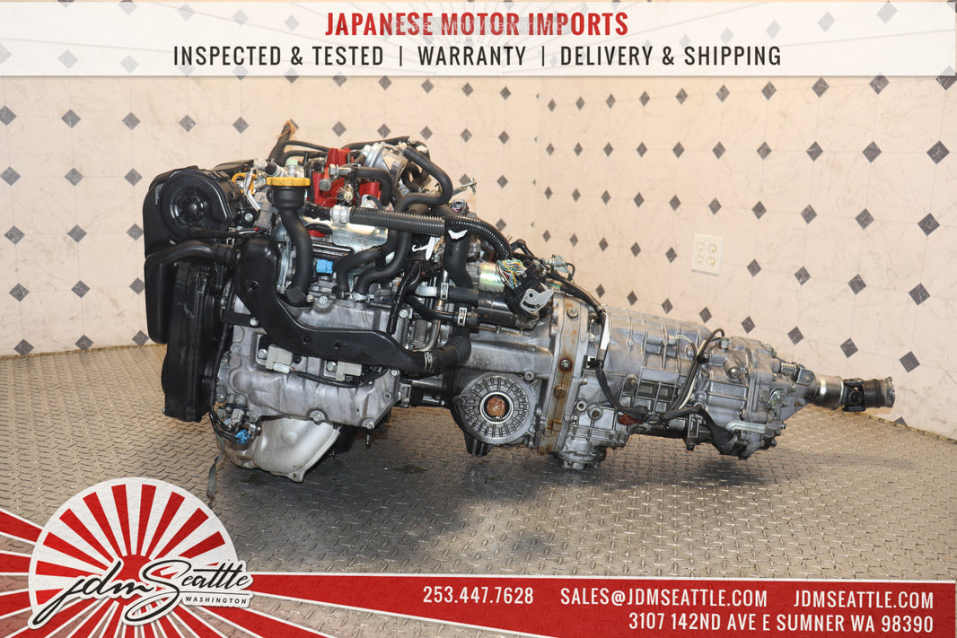 JDM EJ207 Turbo Engine V10 Spec C & 6-Speed for WRX STI