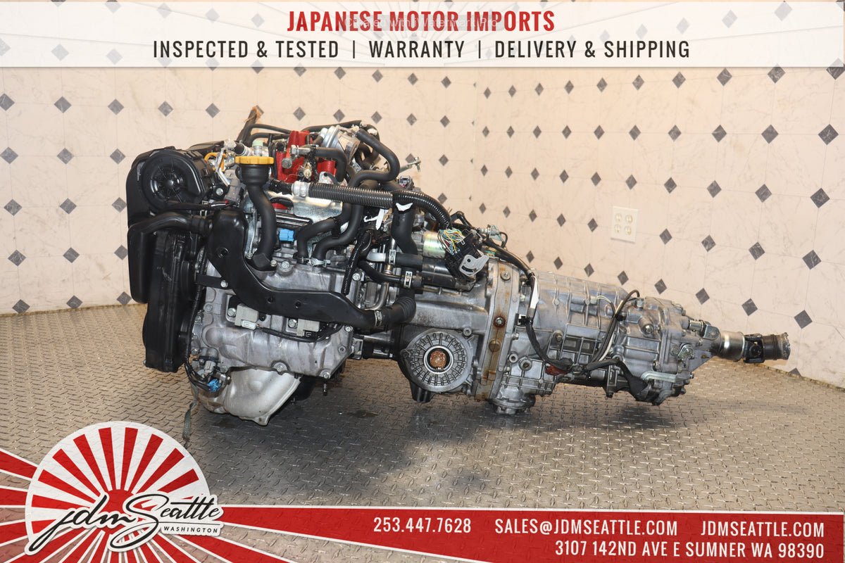 JDM EJ207 Turbo Engine V10 Spec C & 6-Speed for WRX STI