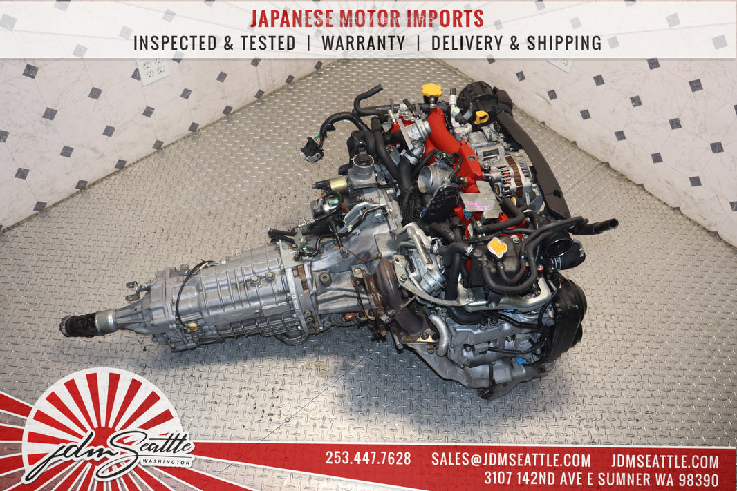 JDM EJ207 Turbo Engine V10 Spec C & 6-Speed for WRX STI