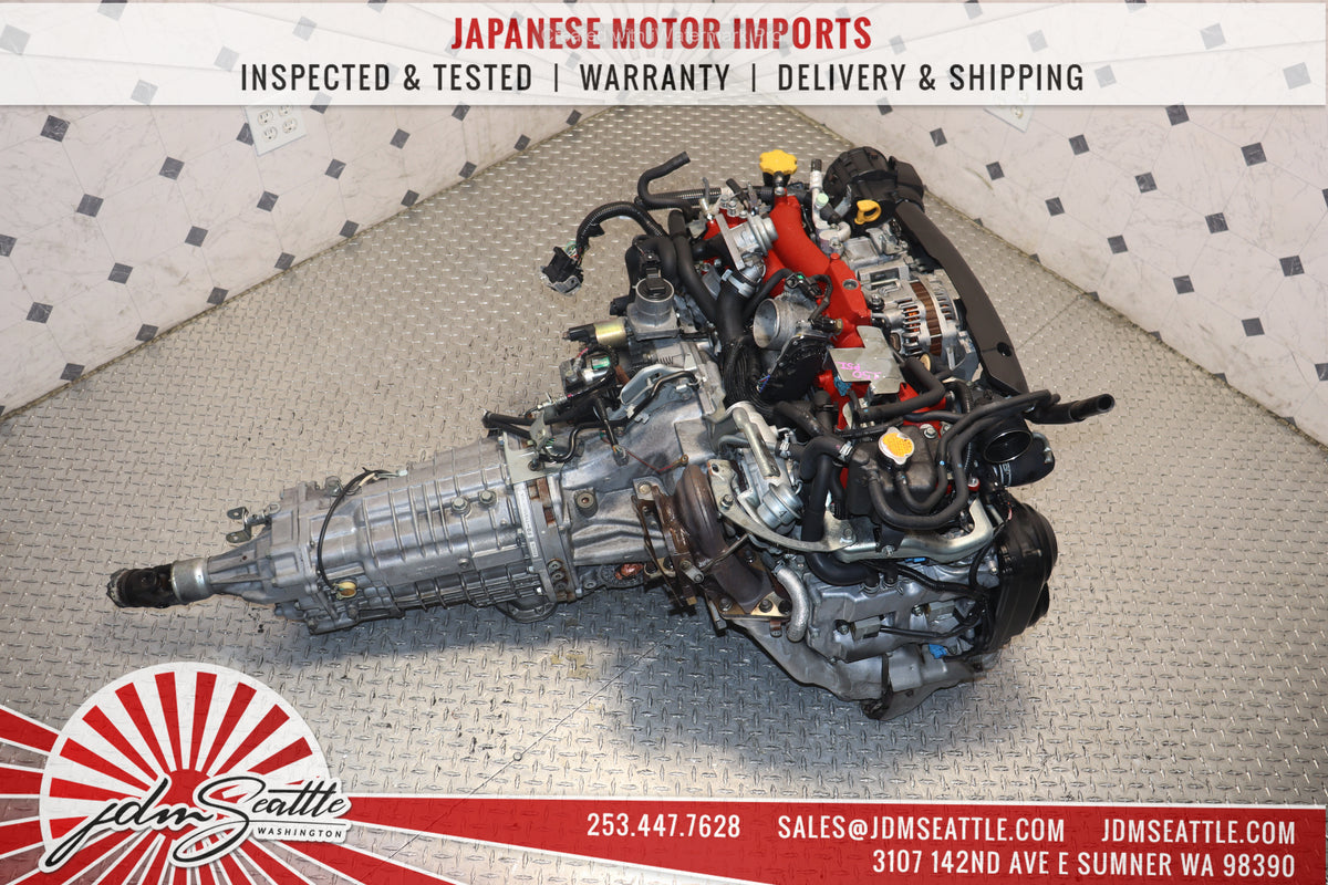 JDM EJ207 Turbo Engine V10 Spec C & 6-Speed for WRX STI