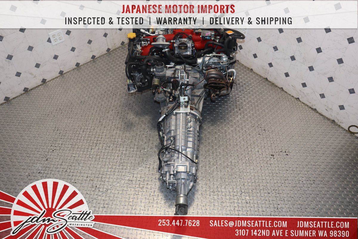 JDM EJ207 Turbo Engine V10 Spec C & 6-Speed for WRX STI