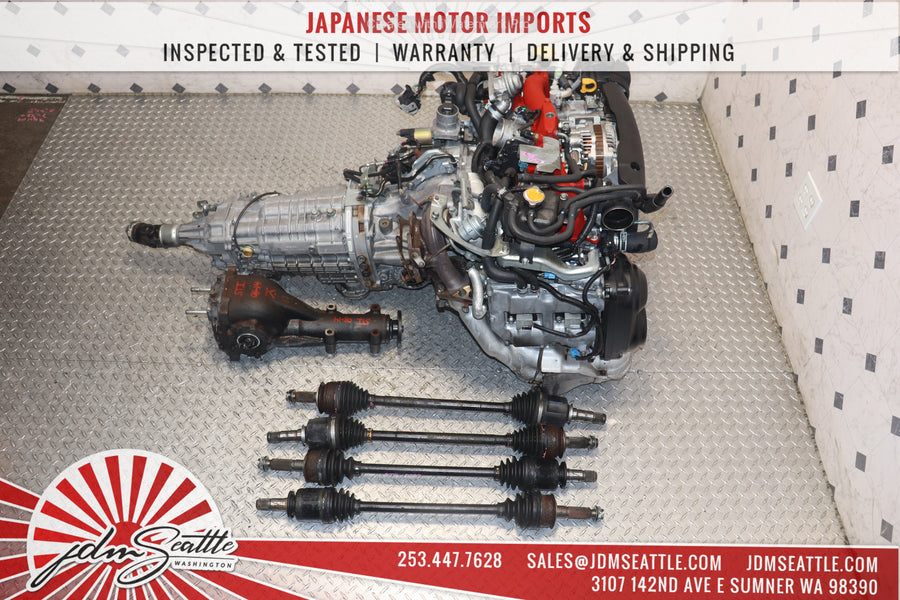 JDM EJ207 Turbo Engine V10 Spec C & 6-Speed for WRX STI