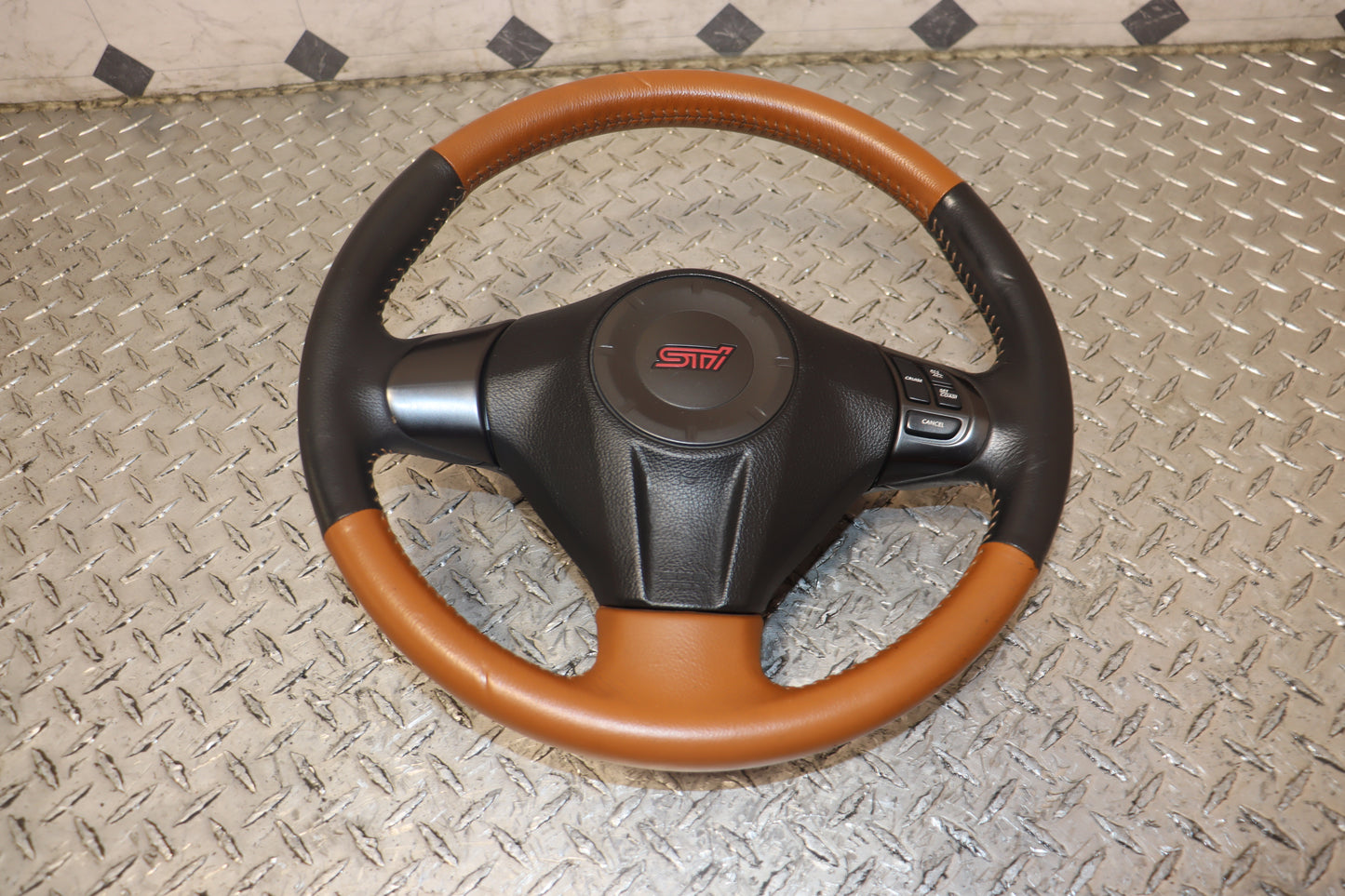 JDM 2008 - 2014 SUBARU IMPREZA WRX STI PREMIUM GRB GVF COMPLETE FRONT AND REAR LEATHER POWER SEATS W/ STEERING WHEEL