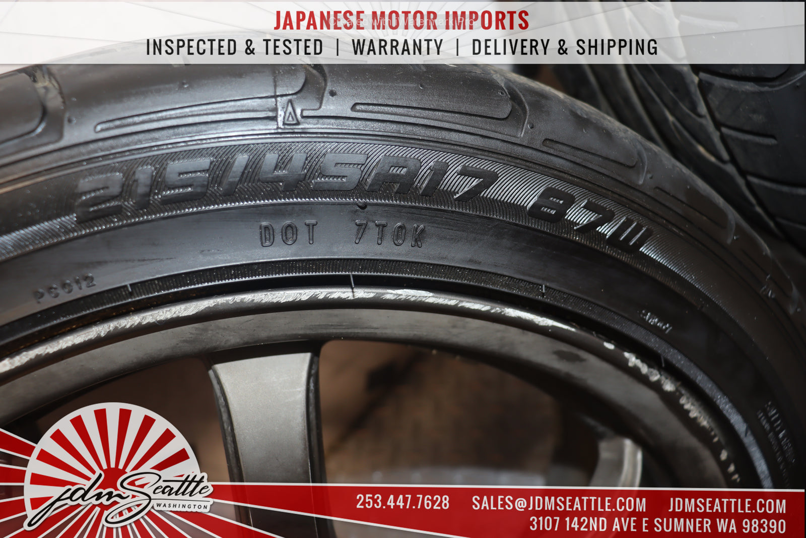 JDM MONZA WHEELS SET OF 4 / 215/45R17 / 5X100 / 17X7JJ PRICE IS FOR RIMS TIRES ARE INCLUDED