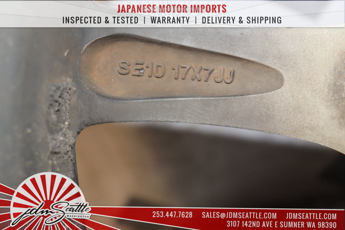 JDM MONZA WHEELS SET OF 4 / 215/45R17 / 5X100 / 17X7JJ PRICE IS FOR RIMS TIRES ARE INCLUDED