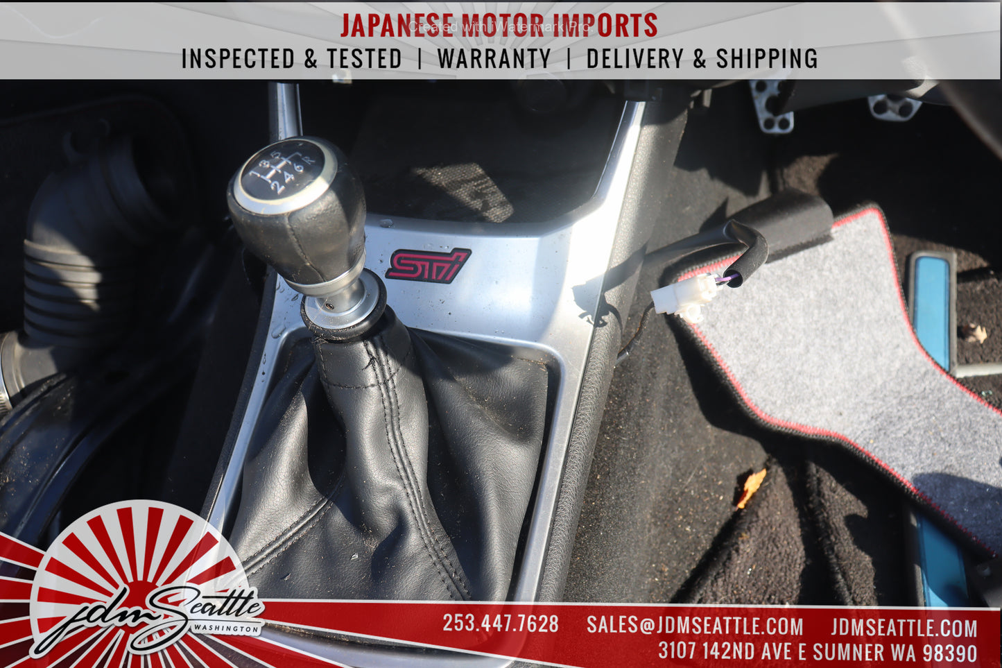 JDM 2008 - 2014 SUBARU IMPREZA WRX STI GRB GVF COMPLETE RHD CONVERSION