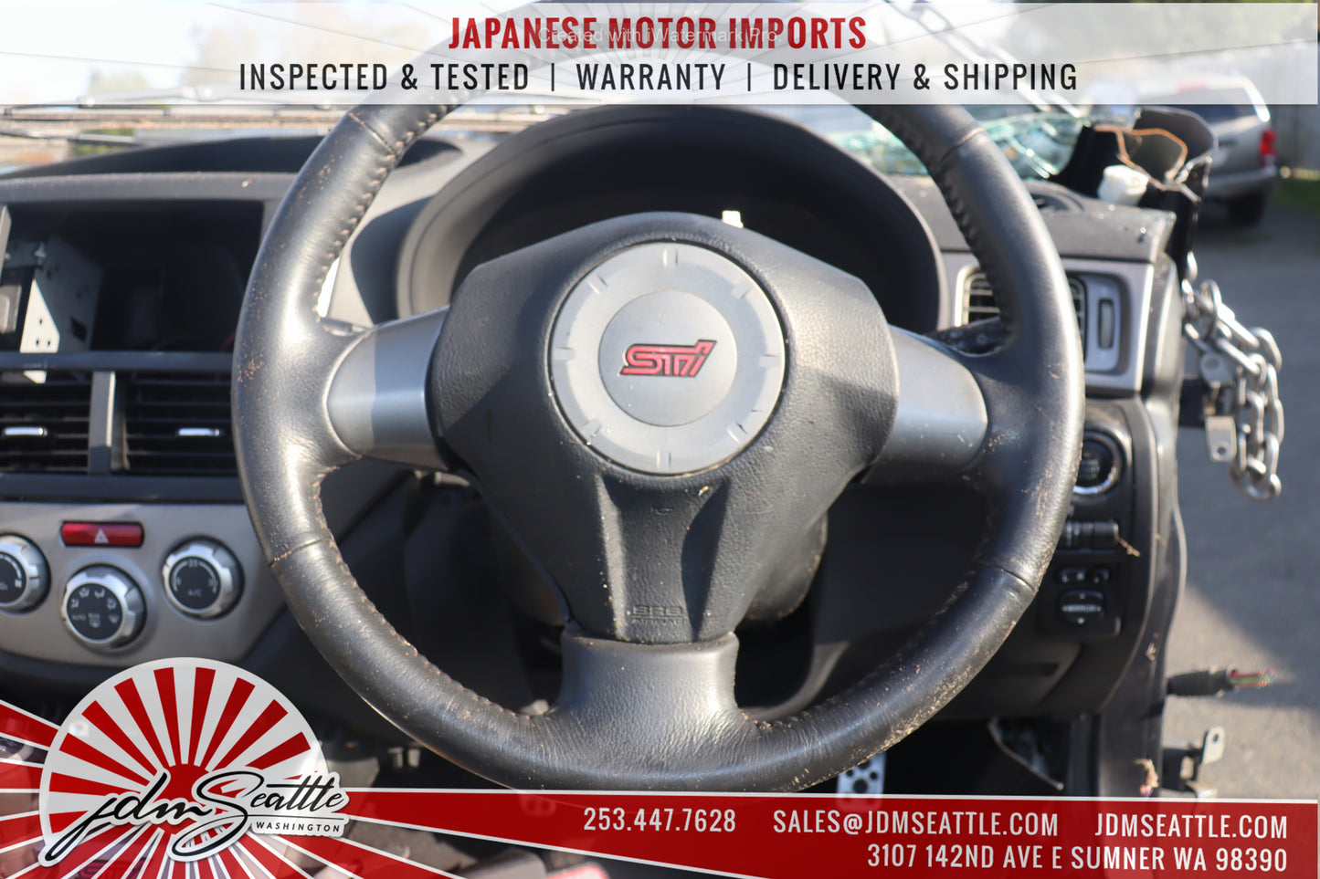JDM 2008 - 2014 SUBARU IMPREZA WRX STI GRB GVF COMPLETE RHD CONVERSION