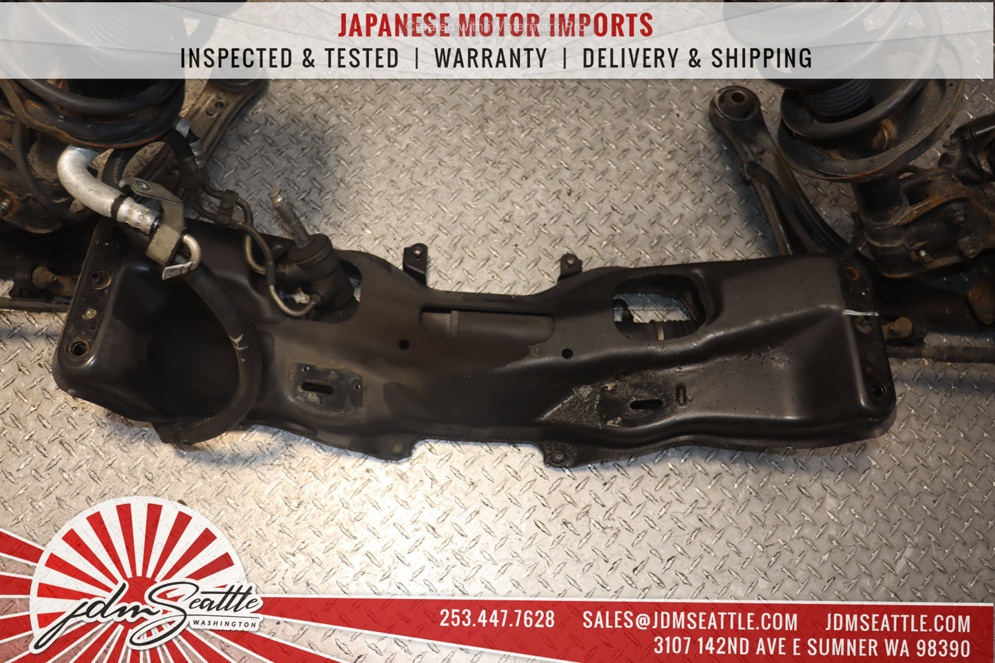 JDM 2008 - 2014 SUBARU IMPREZA WRX STI COMPLETE FRONT & REAR SUBFRAMES