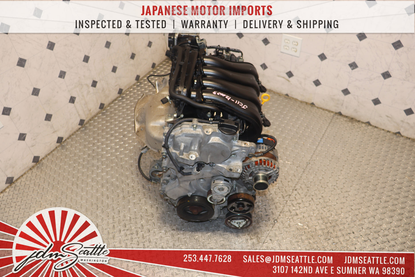 JDM MR18 1.8L MR18DE DOHC ENGINE 07-12 NISSAN VERSA MOTOR