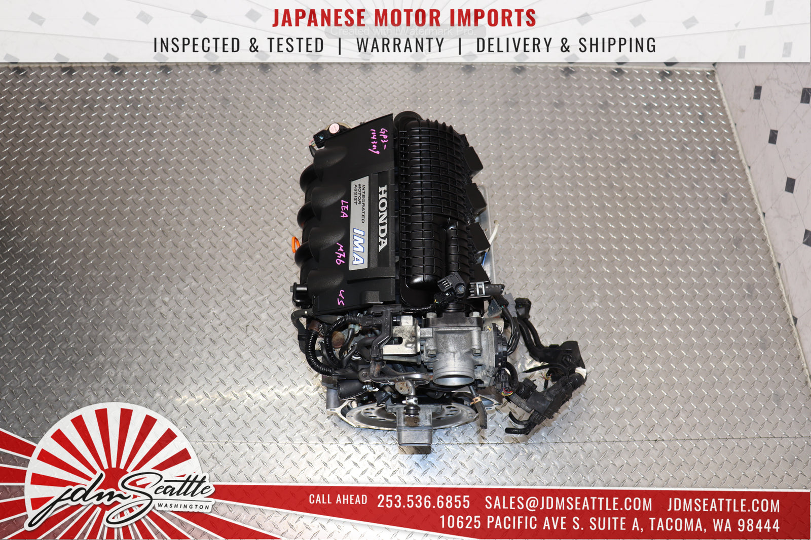 JDM LEA IMA 1.5L ENGINE for 2011-2016 HONDA CRZ CR-Z MOTOR 11 12 13 14 15 16