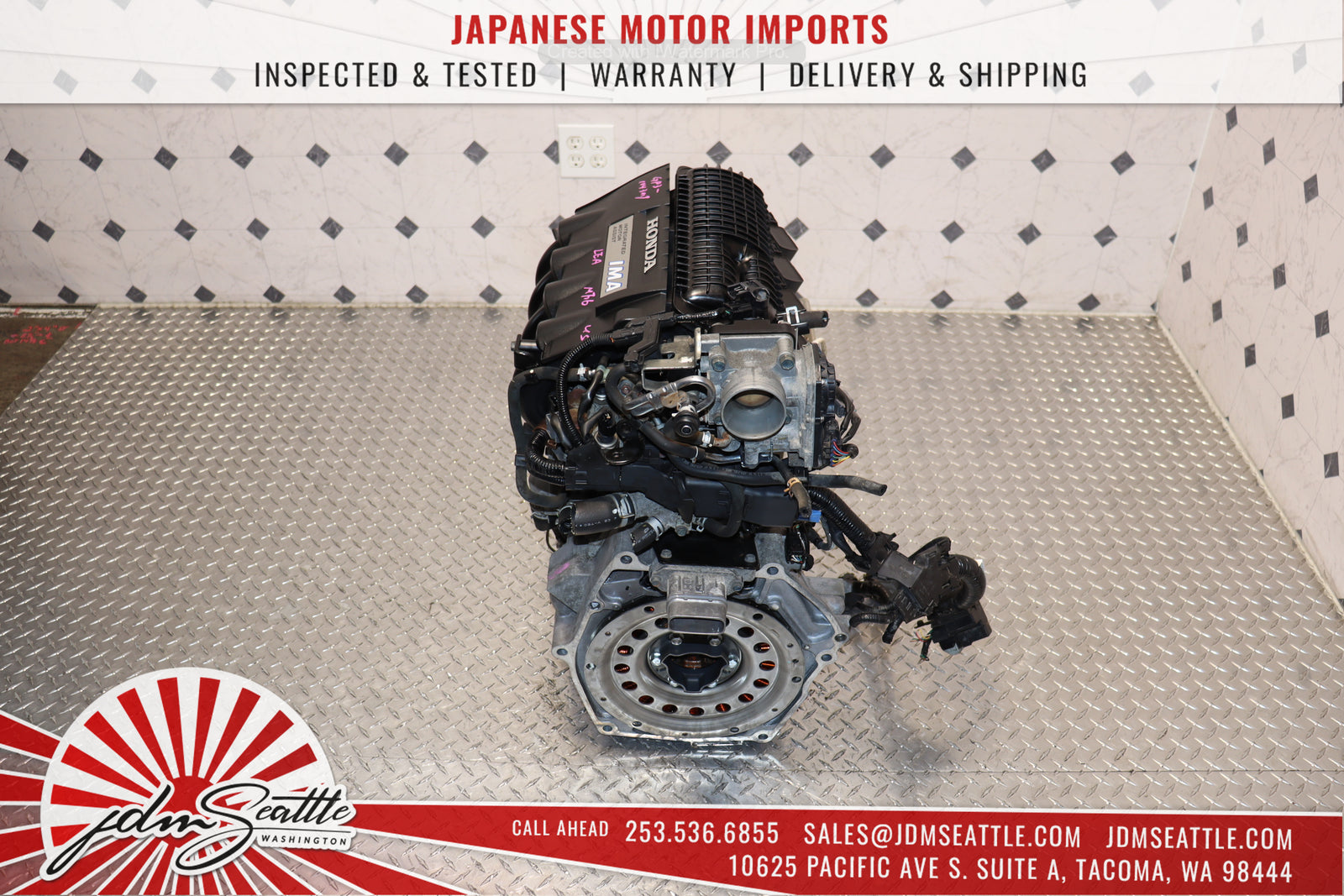 JDM LEA IMA 1.5L ENGINE for 2011-2016 HONDA CRZ CR-Z MOTOR 11 12 13 14 15 16