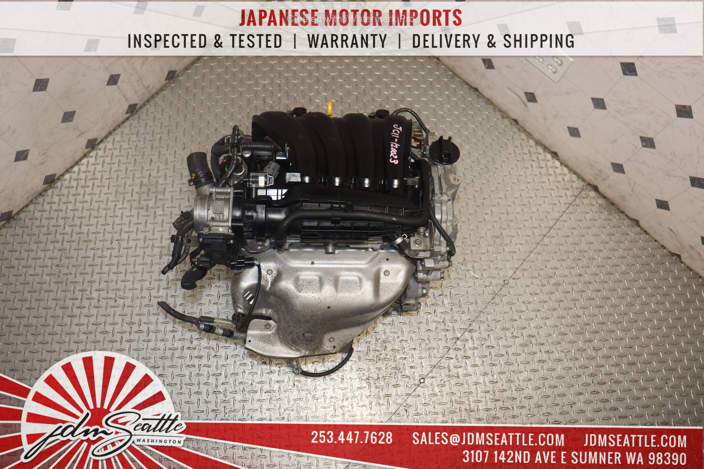 JDM MR18 1.8L MR18DE DOHC ENGINE 07-12 NISSAN VERSA MOTOR