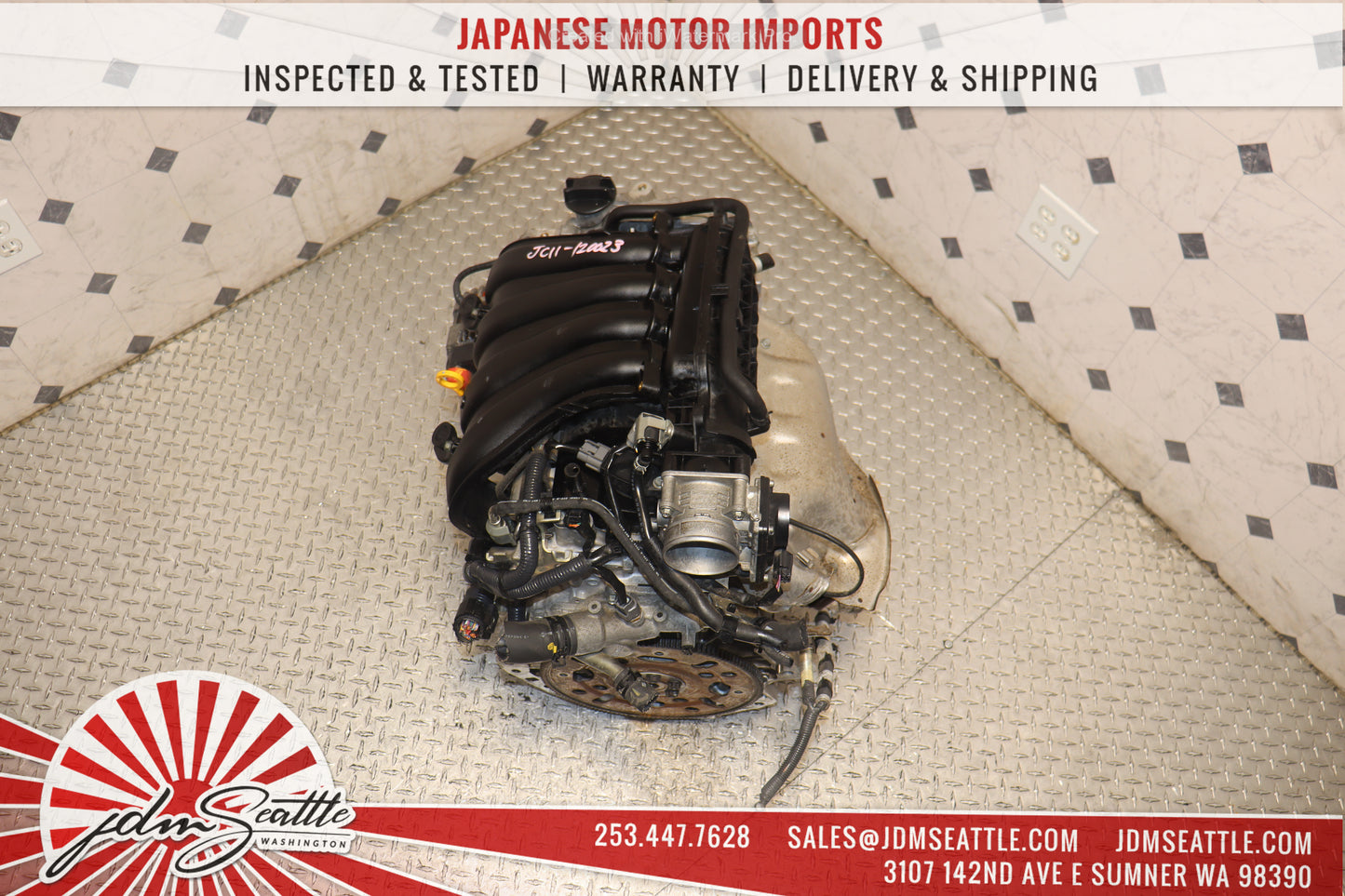 JDM MR18 1.8L MR18DE DOHC ENGINE 07-12 NISSAN VERSA MOTOR