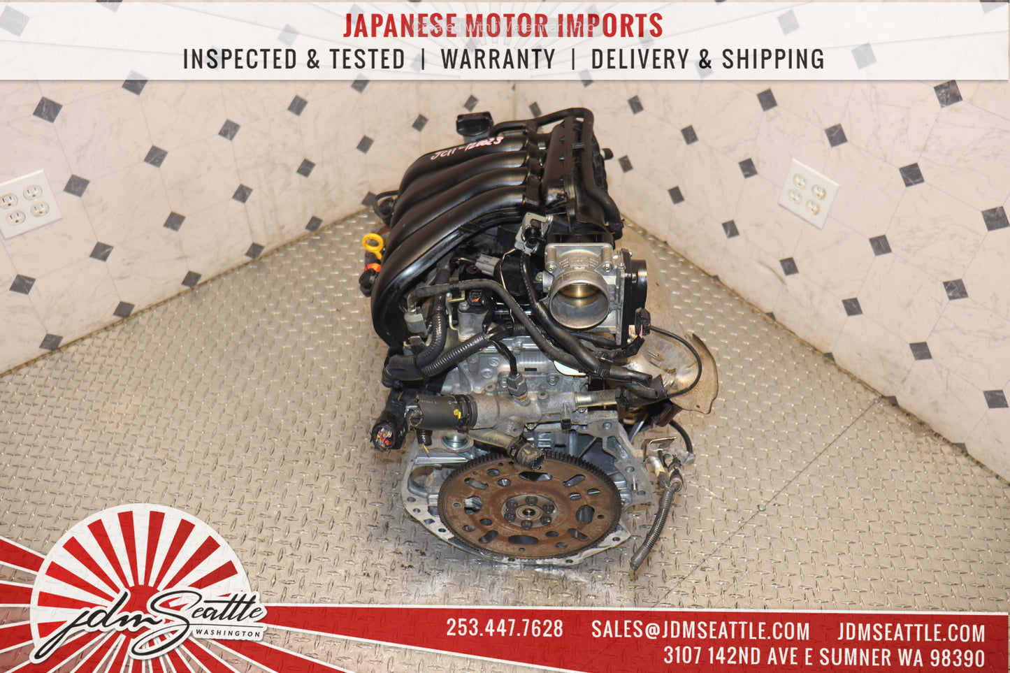 JDM MR18 1.8L MR18DE DOHC ENGINE 07-12 NISSAN VERSA MOTOR