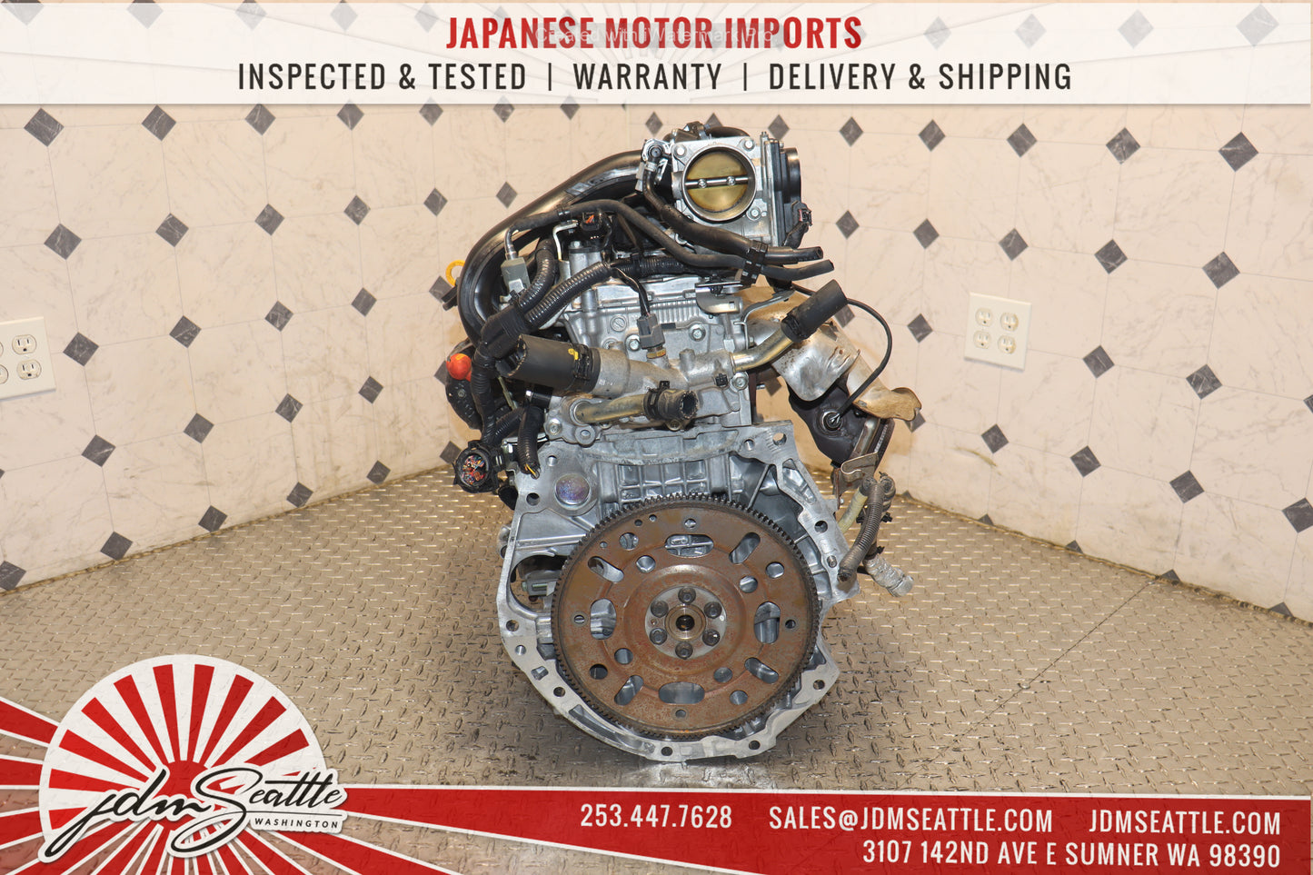 JDM MR18 1.8L MR18DE DOHC ENGINE 07-12 NISSAN VERSA MOTOR