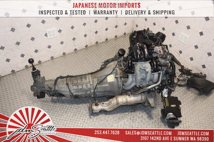 JDM 04-08 MAZDA RX8 13B RENISIS 6 PORT ENGINE w/ 6 SPEED TRANSMISSION