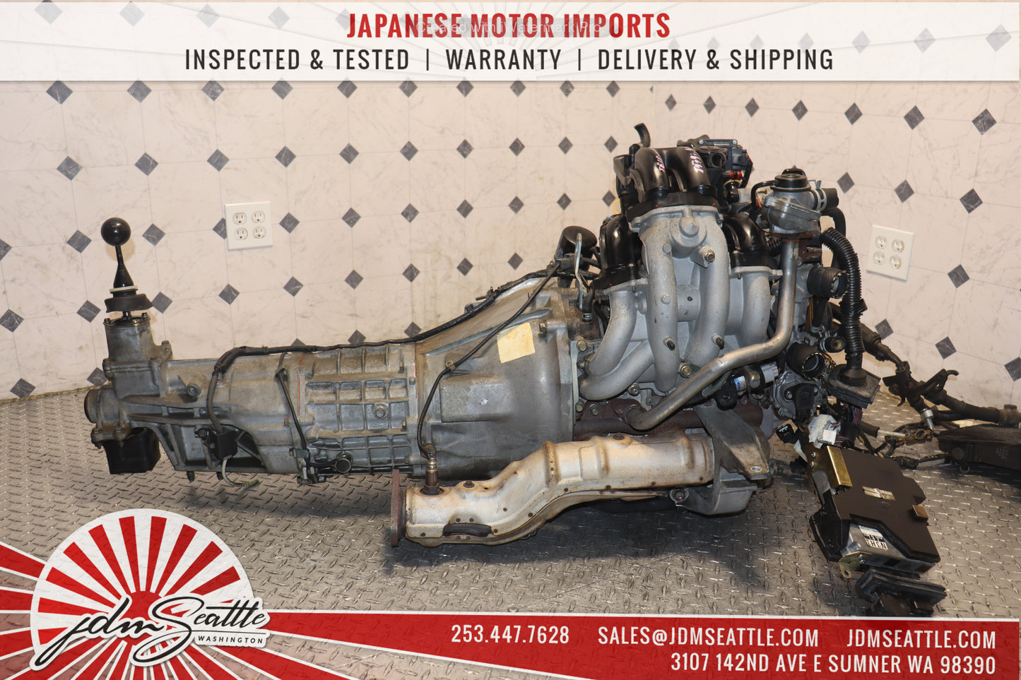 JDM 04-08 MAZDA RX8 13B RENISIS 6 PORT ENGINE w/ 6 SPEED TRANSMISSION