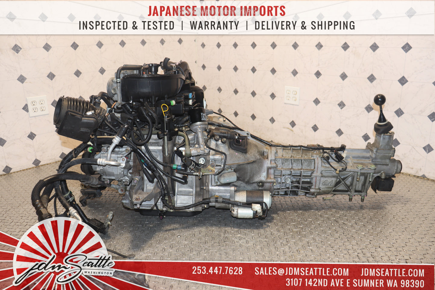 JDM 04-08 MAZDA RX8 13B RENISIS 6 PORT ENGINE w/ 6 SPEED TRANSMISSION