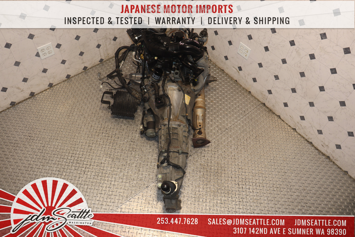 JDM 04-08 MAZDA RX8 13B RENISIS 6 PORT ENGINE w/ 6 SPEED TRANSMISSION