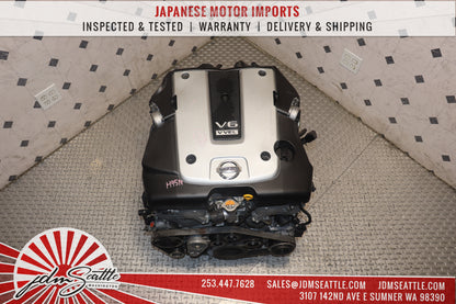 JDM VQ37HR ENGINE 09-13 NISSAN 370Z, 09-17 INFINITI G37, 11-13 M37 VVEL VQ37 3.7L HIGH REV MOTOR