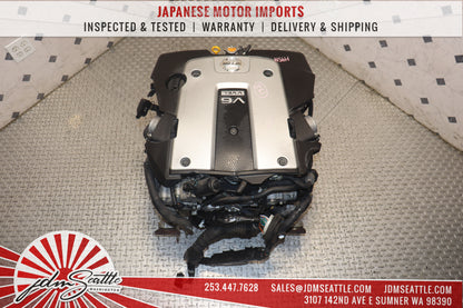 JDM VQ37HR ENGINE 09-13 NISSAN 370Z, 09-17 INFINITI G37, 11-13 M37 VVEL VQ37 3.7L HIGH REV MOTOR