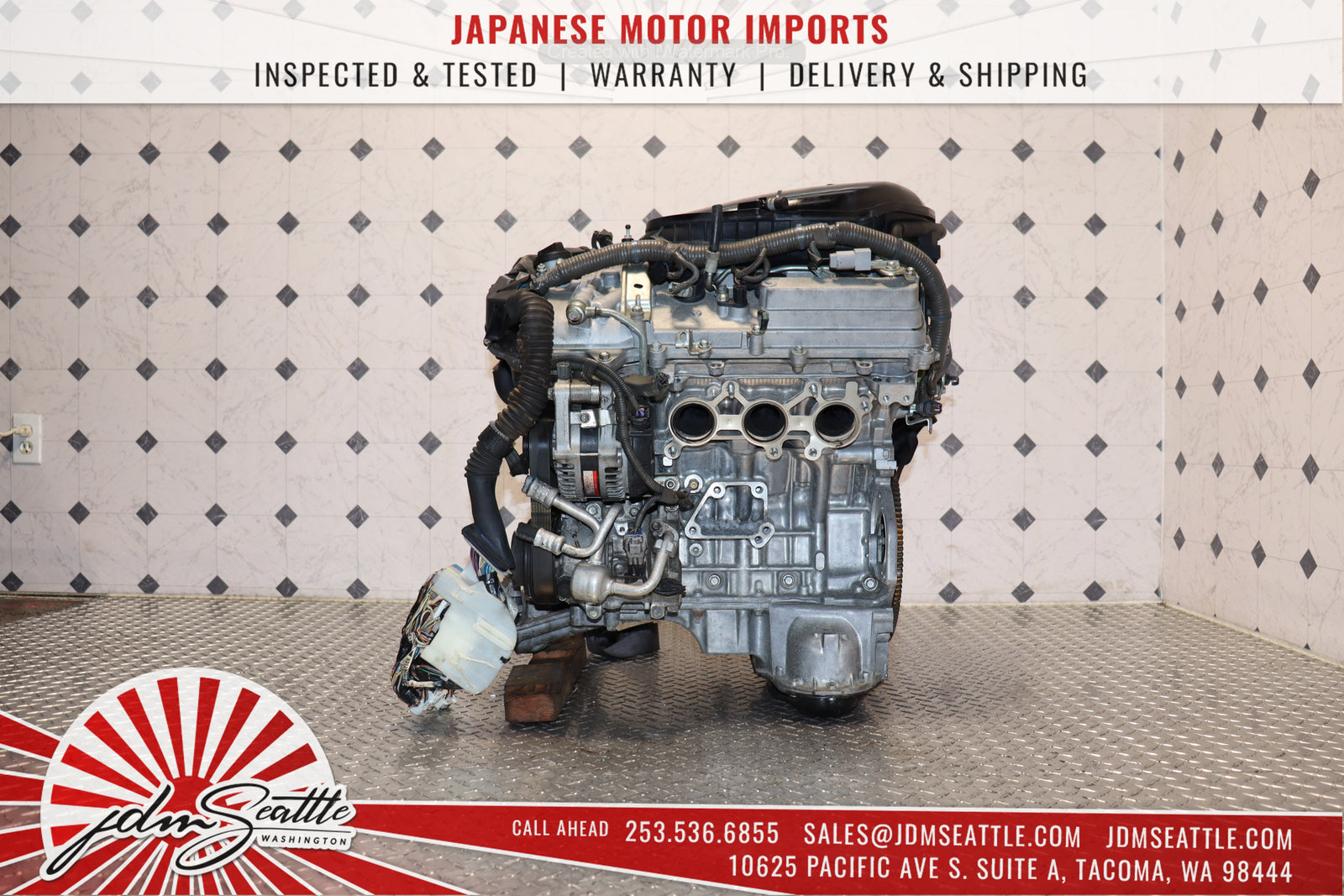 2007 2008 2009 2010 2011 2012 2013 2014 2015 Lexus GS350 IS350 3.5L V6 DOHC Dual VVTi Engine JDM 2GR-FSE OEM