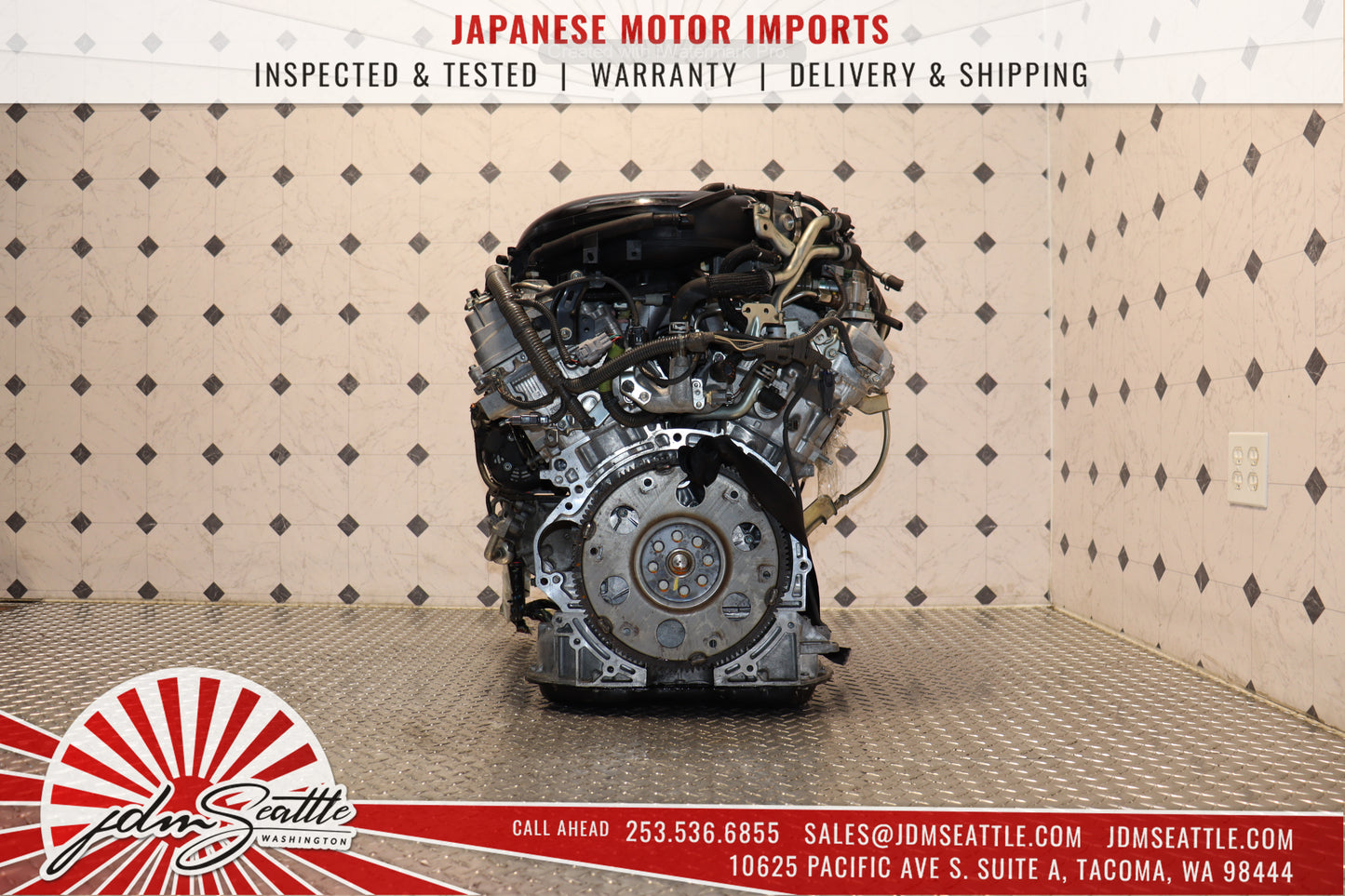 2007-2015 Lexus GS350 IS350 JDM 2GR-FSE 3.5L V6 RWD Engine Motor OEM