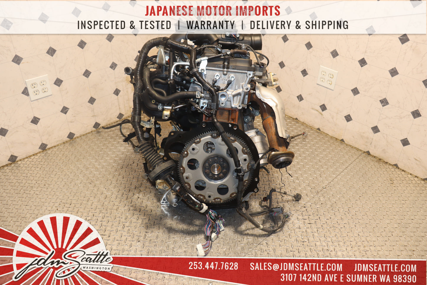 JDM 2005-2015 TOYOTA TACOMA DOHC VVTI ENGINE 2TR-FE