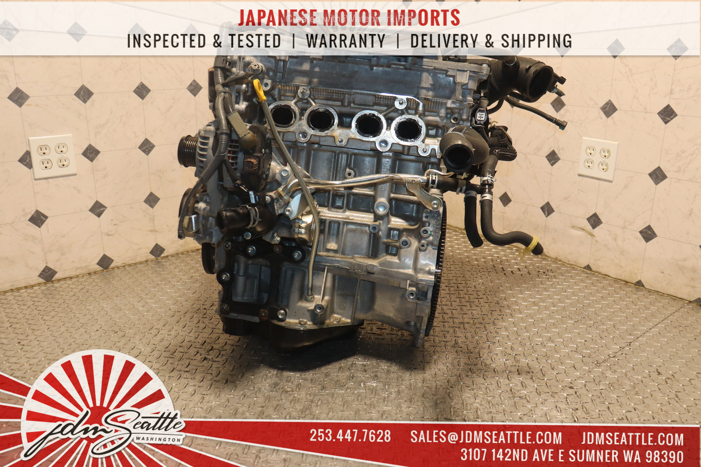 JDM 2AR-FE 2012 2013 2014 2015 2016 2017 TOYOTA CAMRY 2.5L 4CYL DOHC ENGINE