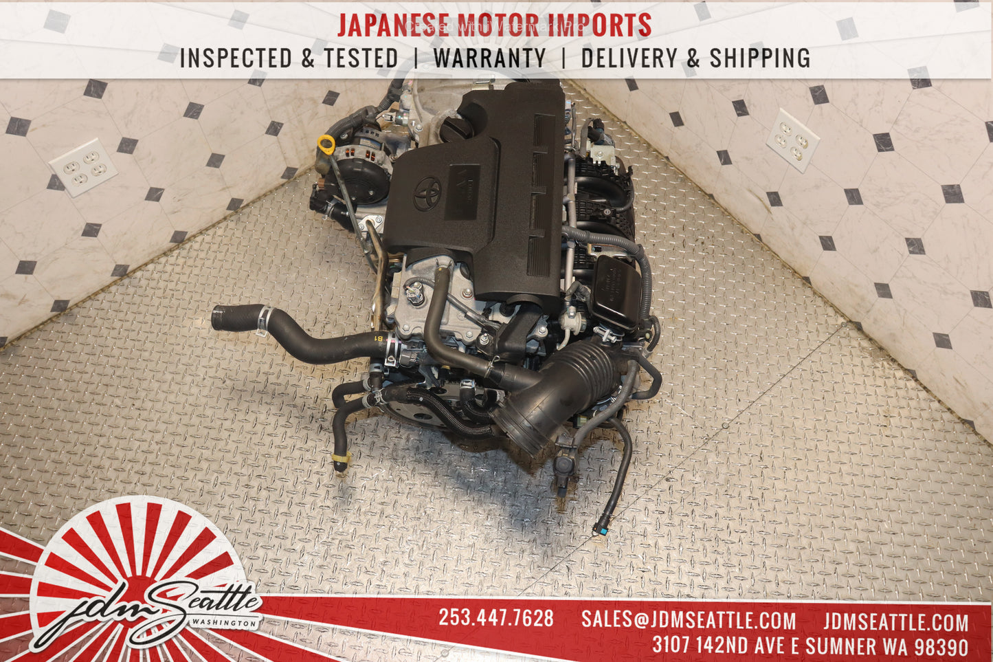 JDM 2AR-FE 2012 2013 2014 2015 2016 2017 TOYOTA CAMRY 2.5L 4CYL DOHC ENGINE