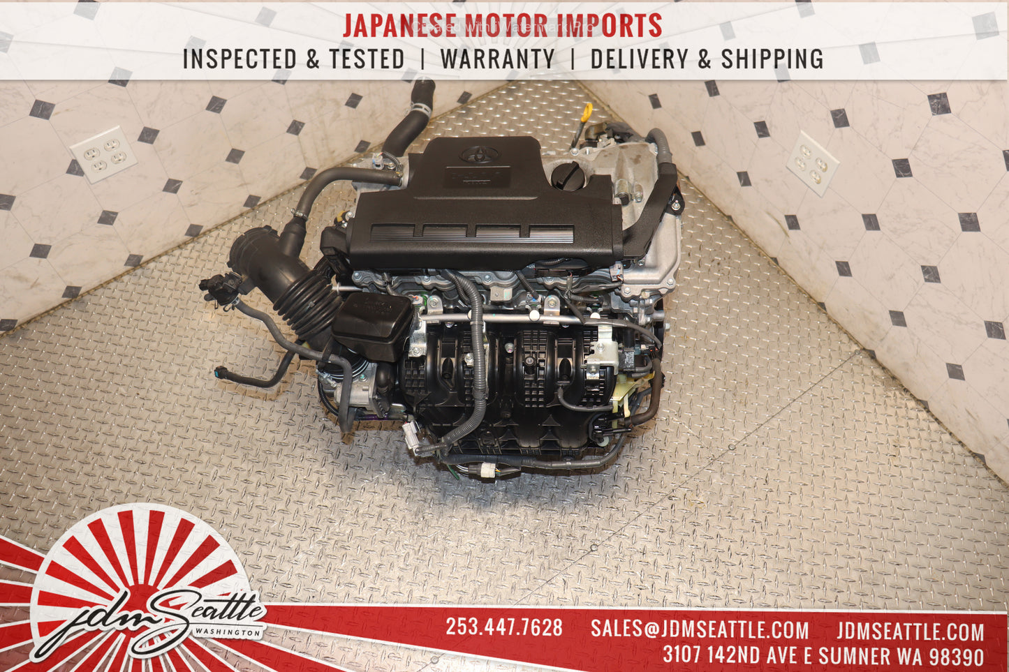 JDM 2AR-FE 2012 2013 2014 2015 2016 2017 TOYOTA CAMRY 2.5L 4CYL DOHC ENGINE