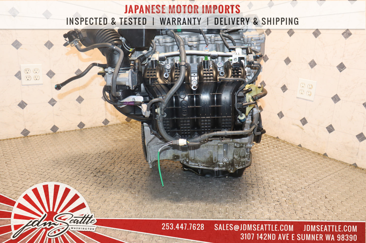 JDM 2AR-FE 2012 2013 2014 2015 2016 2017 TOYOTA CAMRY 2.5L 4CYL DOHC ENGINE