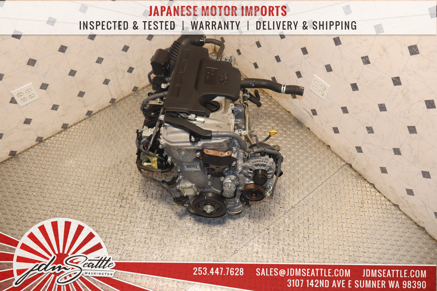 JDM 2AR-FE 2012 2013 2014 2015 2016 2017 TOYOTA CAMRY 2.5L 4CYL DOHC ENGINE