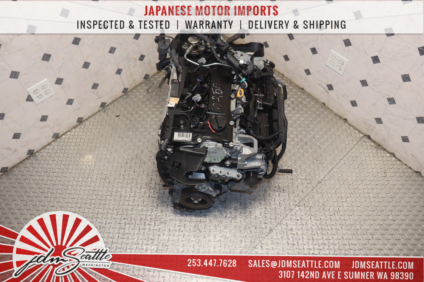 JDM A25A-FKS 2018 2019 2020 2021 2022 TOYOTA CAMRY 2.5L INLINE4 DOHC ENGINE