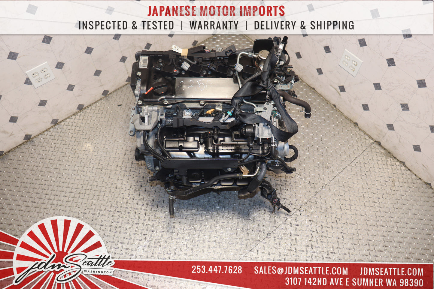 JDM A25A-FKS 2018 2019 2020 2021 2022 TOYOTA CAMRY 2.5L INLINE4 DOHC ENGINE