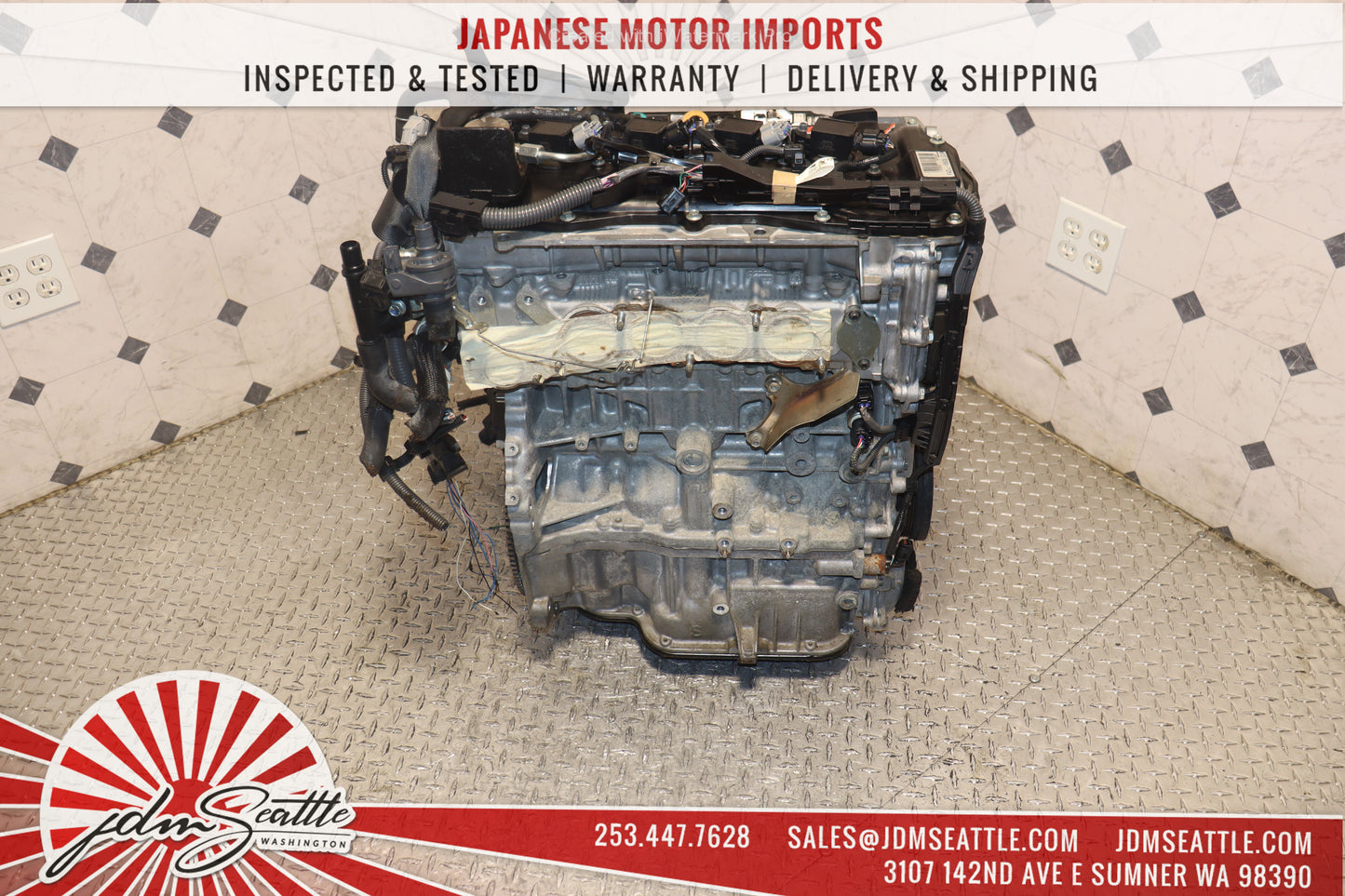 JDM A25A-FKS 2018 2019 2020 2021 2022 TOYOTA CAMRY 2.5L INLINE4 DOHC ENGINE