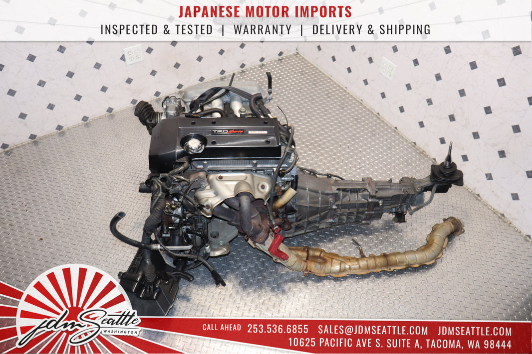1998-2005 Toyota Altezza SXE10 Blacktop BEAMS JDM 3S-GE Engine & 6-Speed Manual J160 Transmission Swap