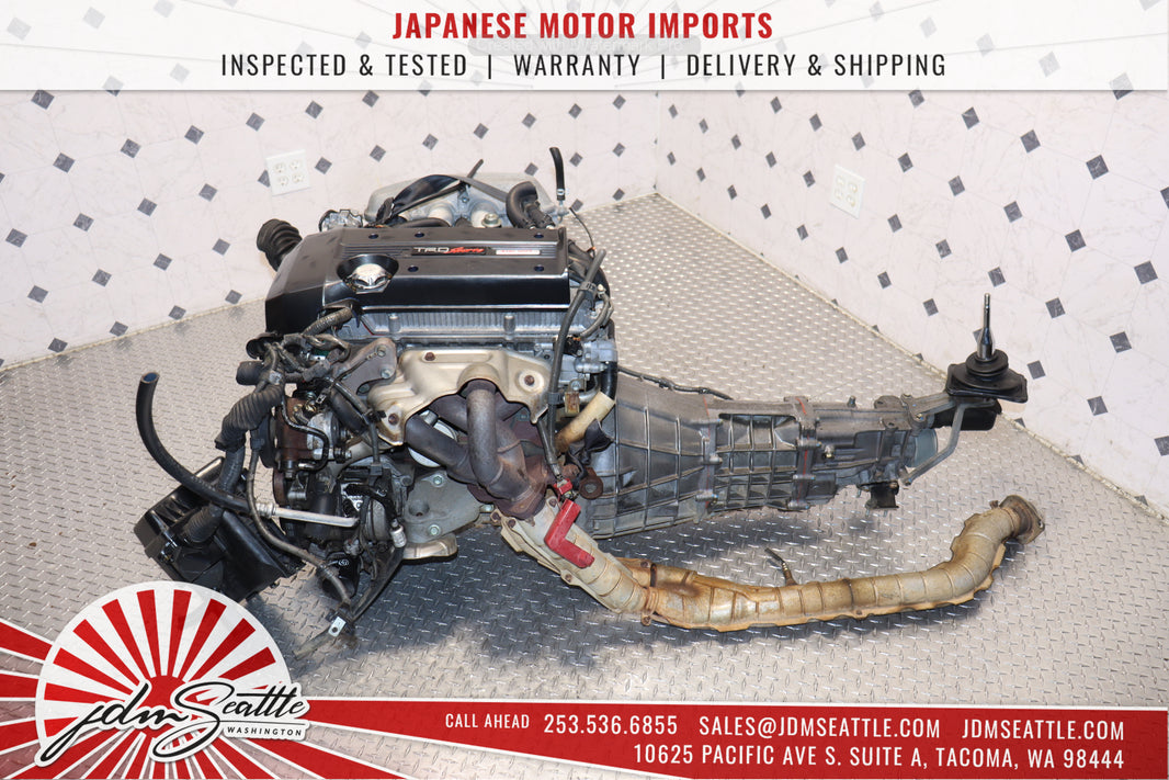 1998-2005 Toyota Altezza SXE10 Blacktop BEAMS JDM 3S-GE Engine & 6-Speed Manual J160 Transmission Swap