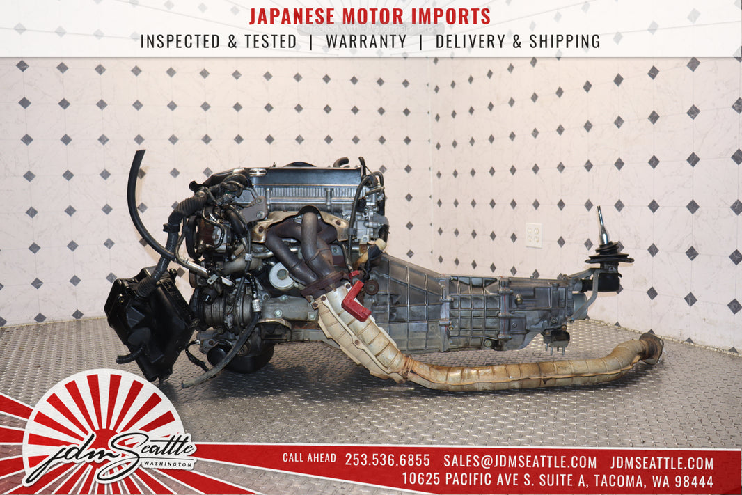 1998-2005 Toyota Altezza SXE10 Blacktop BEAMS JDM 3S-GE Engine & 6-Speed Manual J160 Transmission Swap