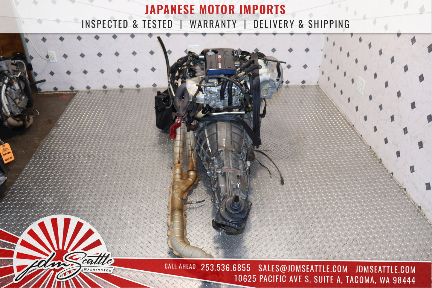 1998-2005 Toyota Altezza SXE10 Blacktop BEAMS JDM 3S-GE Engine & 6-Speed Manual J160 Transmission Swap
