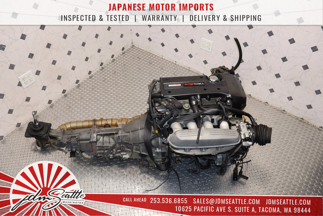 1998-2005 Toyota Altezza SXE10 Blacktop BEAMS JDM 3S-GE Engine & 6-Speed Manual J160 Transmission Swap