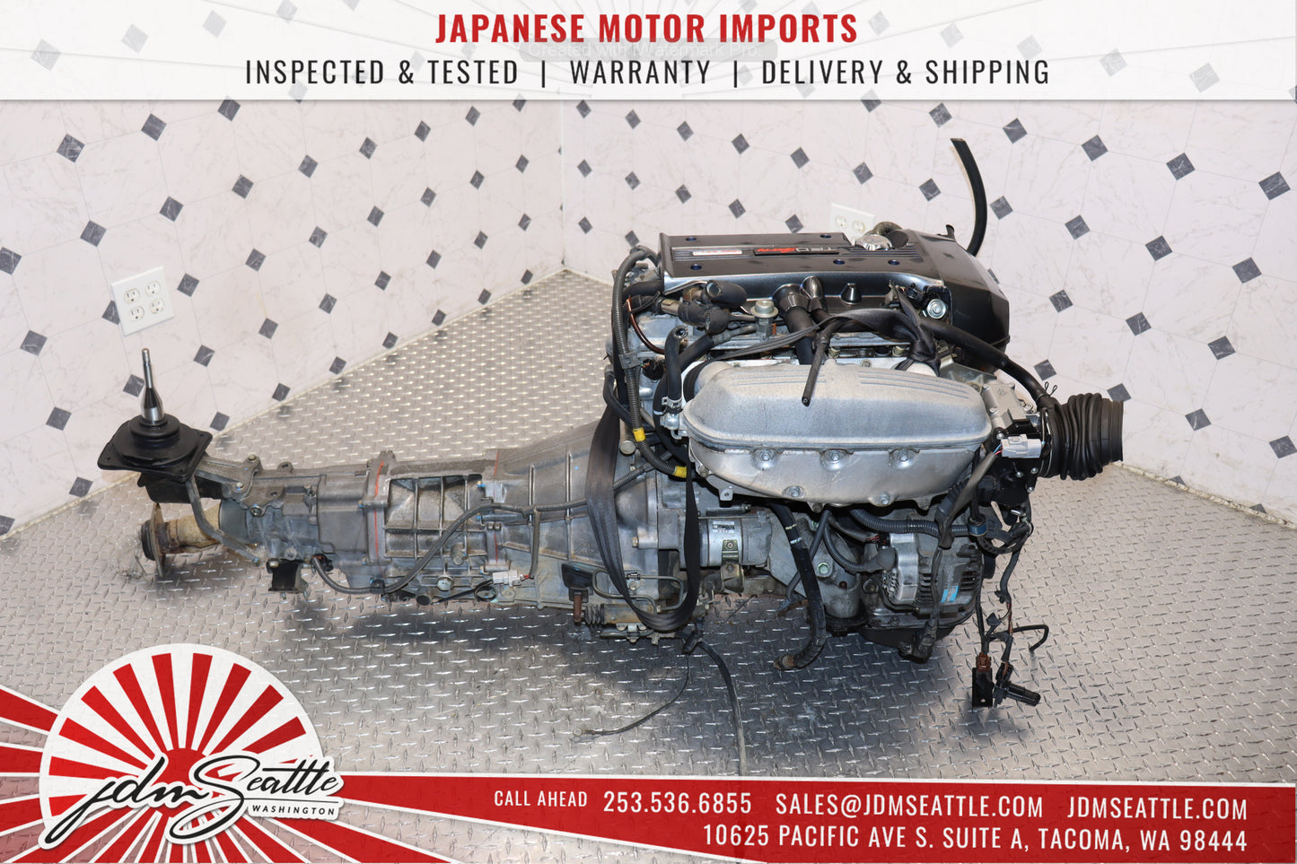 1998-2005 Toyota Altezza SXE10 Blacktop BEAMS JDM 3S-GE Engine & 6-Speed Manual J160 Transmission Swap