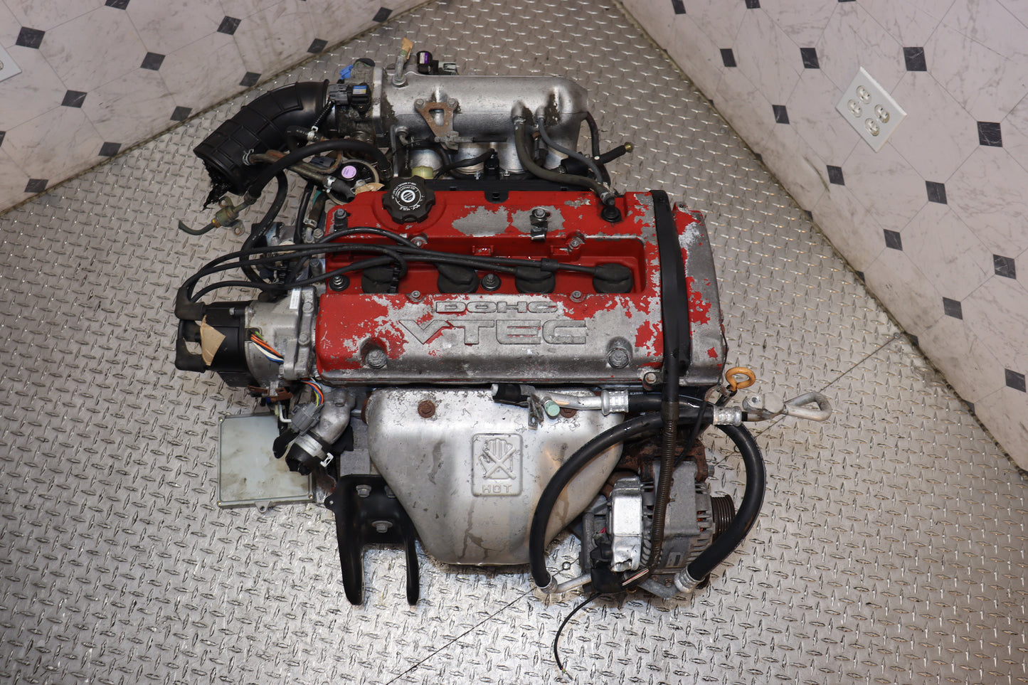 JDM 1997-2001 H22A EURO R ACCORD HONDA PRELUDE 2.2L DOHC VTEC ENGINE ONLY ONE CYLINDER HAS LOW COMPRESSION