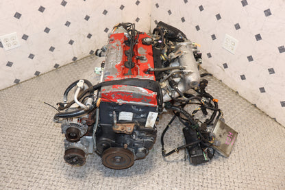 JDM 1997-2001 H22A EURO R ACCORD HONDA PRELUDE 2.2L DOHC VTEC ENGINE ONLY ONE CYLINDER HAS LOW COMPRESSION