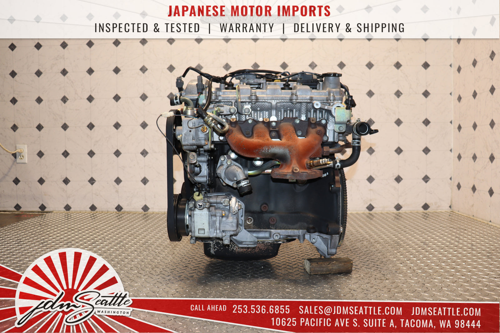 JDM FS-FE ENGINE 99-03 MAZDA PROTEGE 626 DOHC 2.0L FS MOTOR