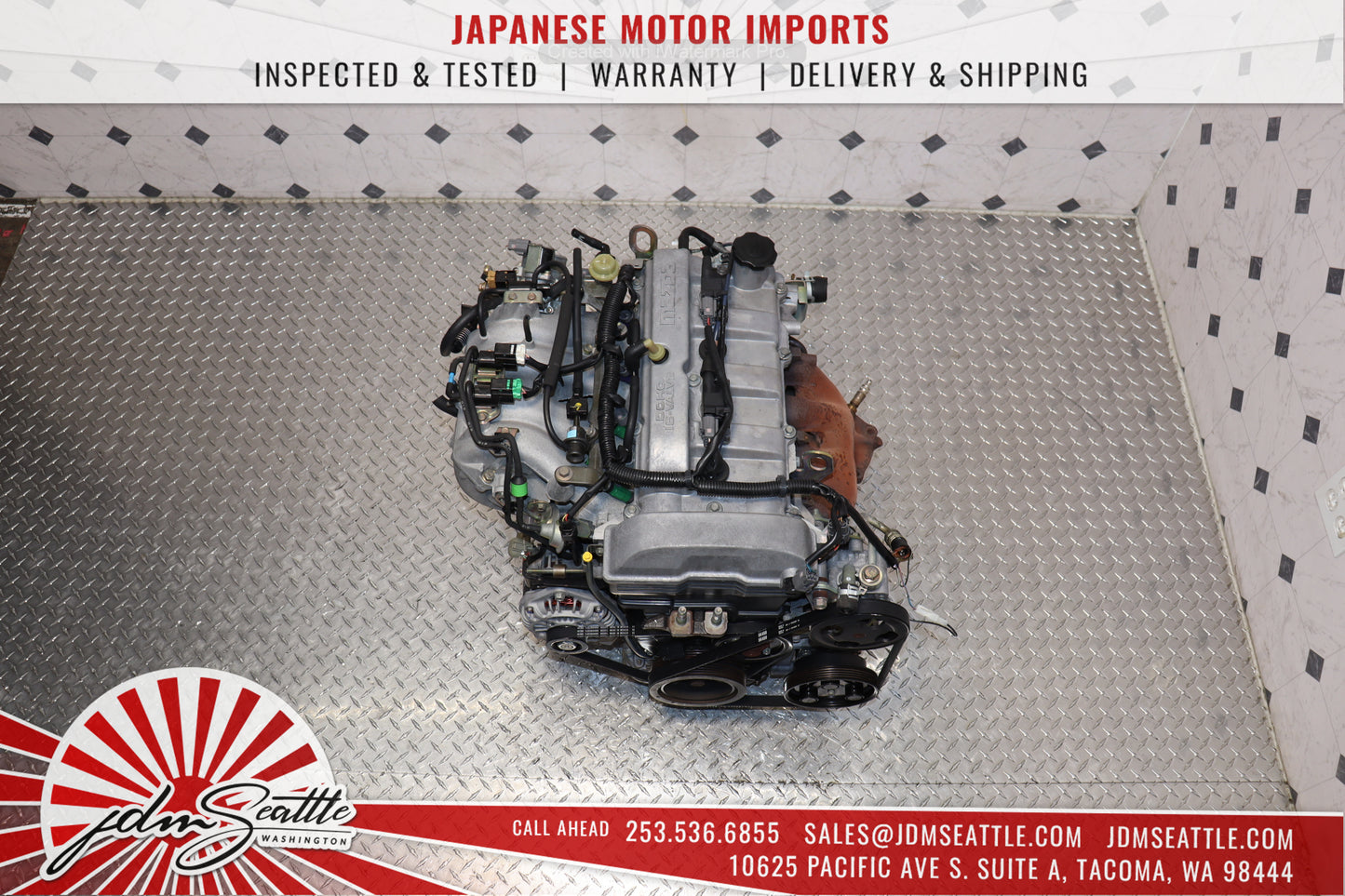 JDM FS-FE ENGINE 99-03 MAZDA PROTEGE 626 DOHC 2.0L FS MOTOR
