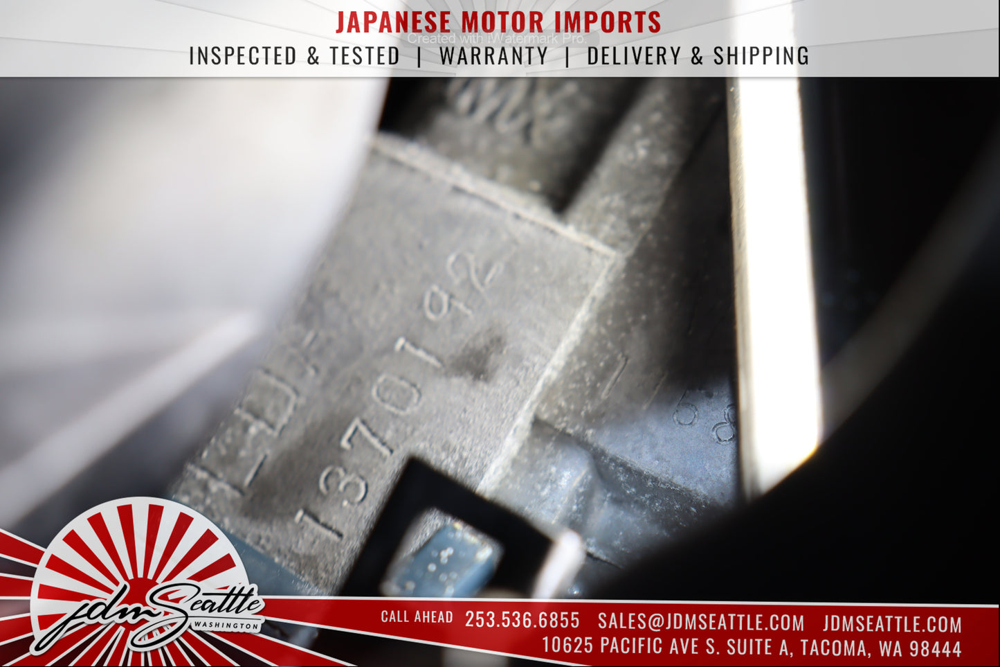 JDM 06-11 HONDA CIVIC HYBRID ENGINE LDA MF5 1.3L FD3 I-VTEC 3 STAGE MOTOR