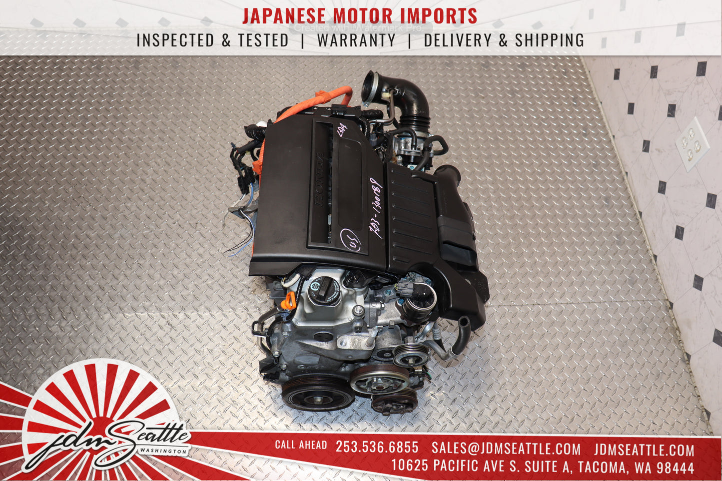 JDM 06-11 HONDA CIVIC HYBRID ENGINE LDA MF5 1.3L FD3 I-VTEC 3 STAGE MOTOR