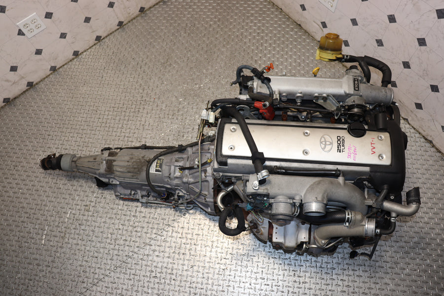 Toyota 1JZ-GTE VVTi 2.5L Single Turbo Engine & Automatic Transmission Swap JDM