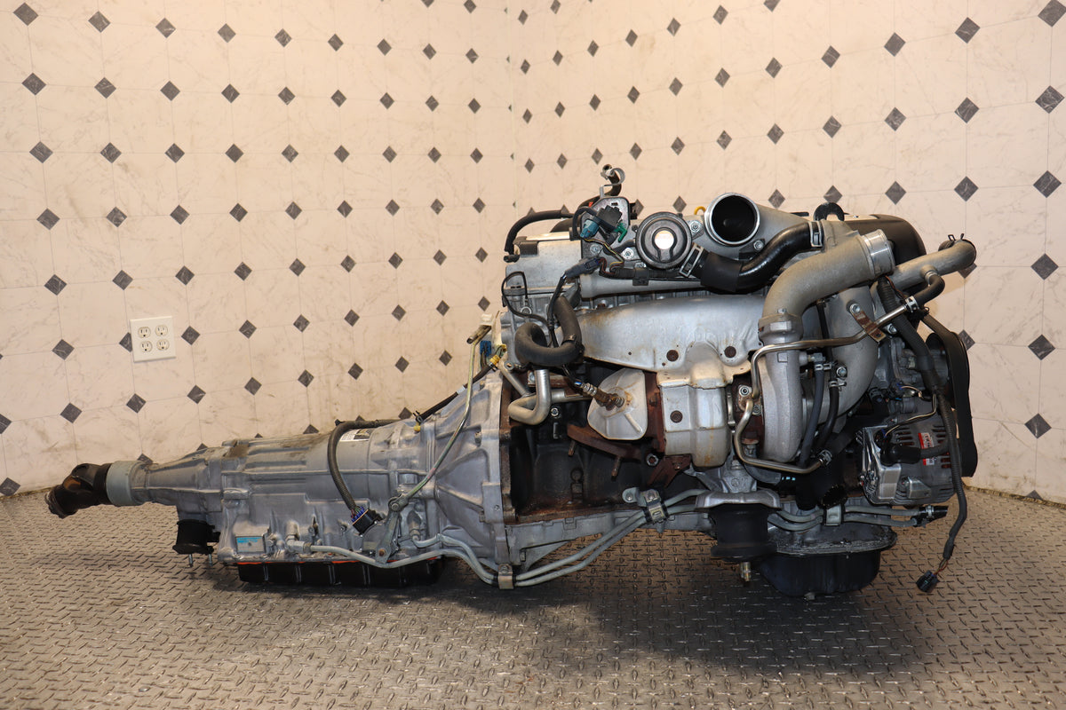 Toyota 1JZ-GTE VVTi 2.5L Single Turbo Engine & Automatic Transmission Swap JDM